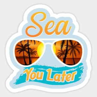 See You Later T-shirt Sticker